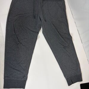 Danskin Now Gray Jogger Pants XL Drawstring Lounge Athleisure